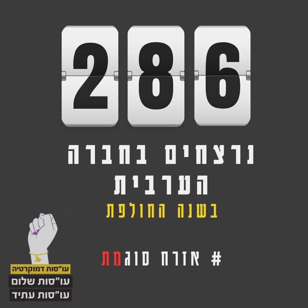 קמפיין מספר הנרצחים בחברה הערבית